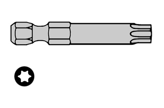 1/4" Hex Torx Power Drive Bits